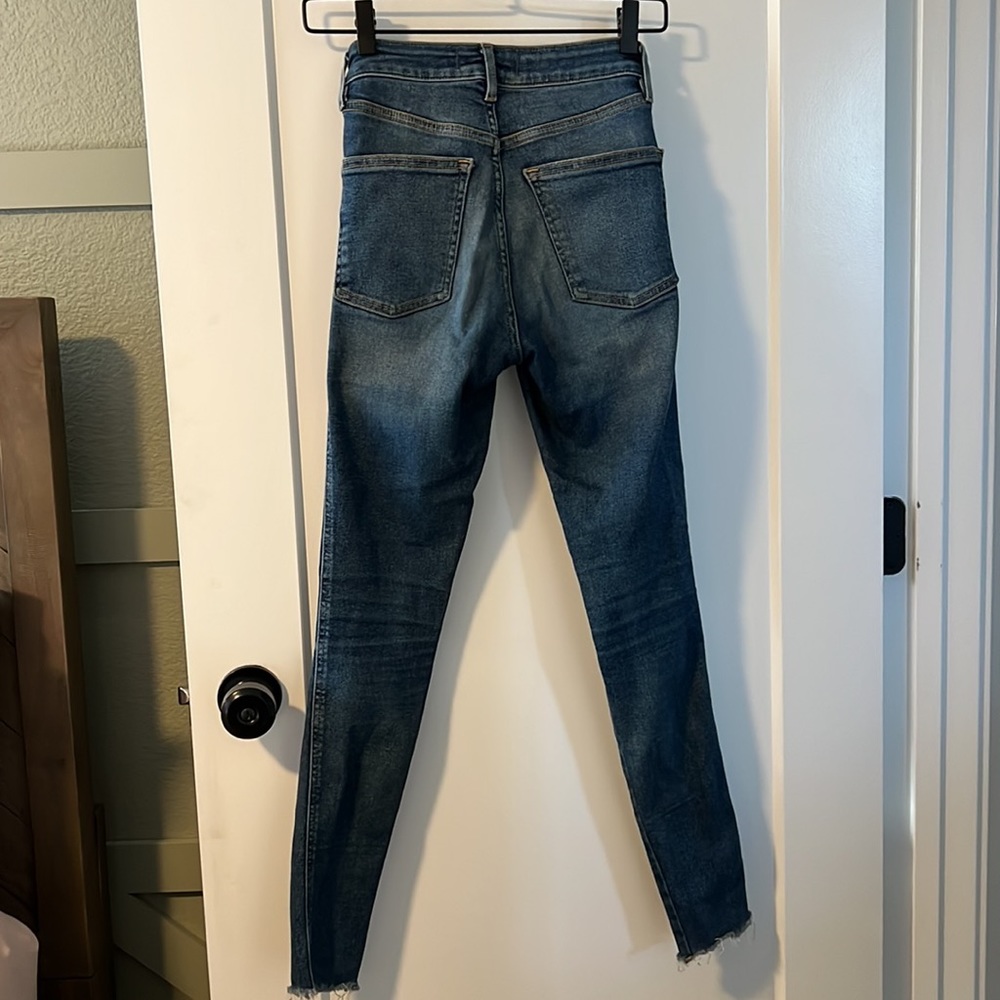 Free People high rise skinny jeans, size 25 (0) - Picture 3 of 4